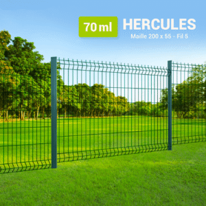 Kit Clôture Rigide à Sceller - Hercules - 70 ml