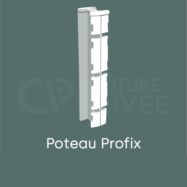 Poteau à encoches Profix