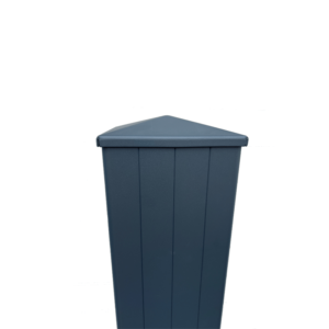 Poteau alu pour portail alu 150x150x4 à sceller