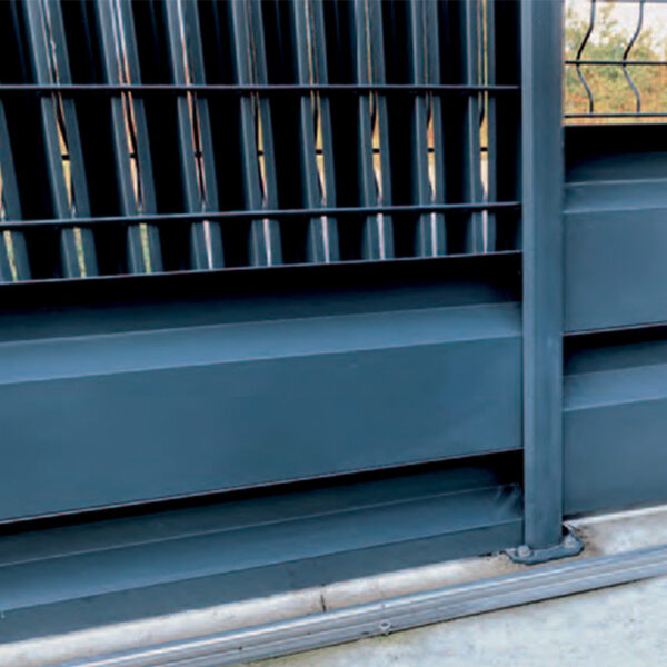 Plaque soubassement aluminium